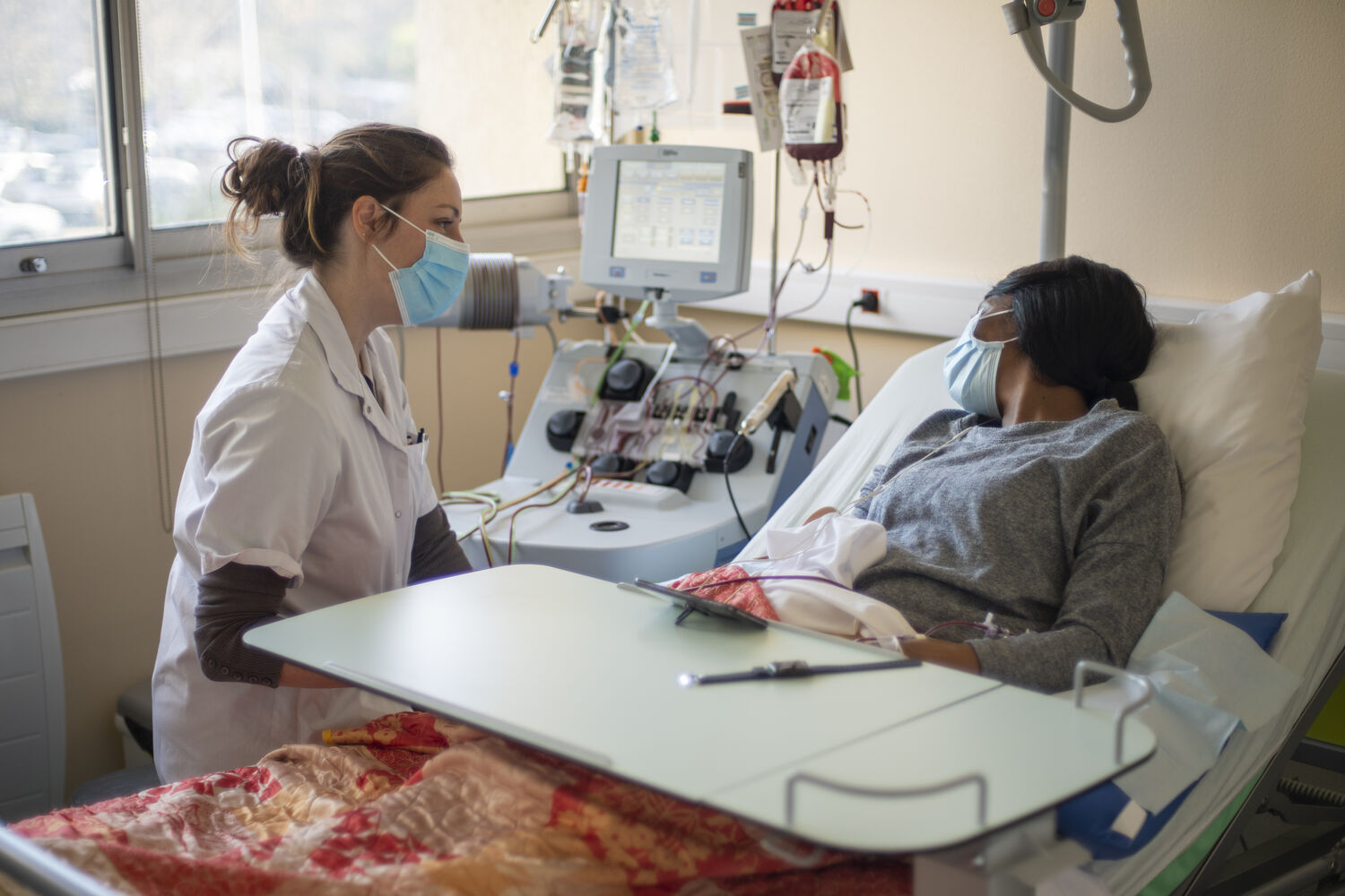 Les activités de soins à l'EFS