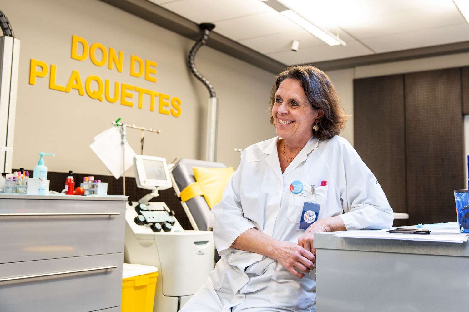 infirmière-plaquettes