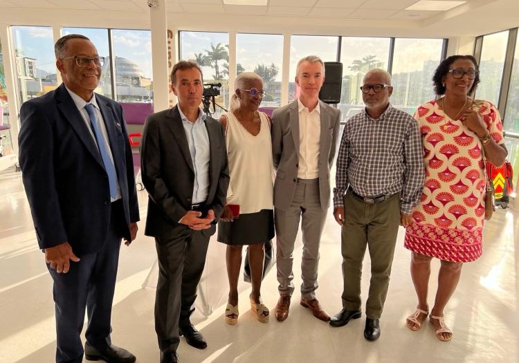 Inauguration maison du don Fort-de-France