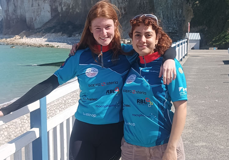 Deux étudiantes à l'Eurotandem 2025